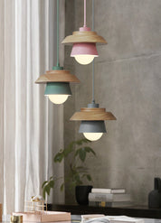 Modern Scandinavian Wooden Pendant Light