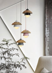 Modern Scandinavian Wooden Pendant Light