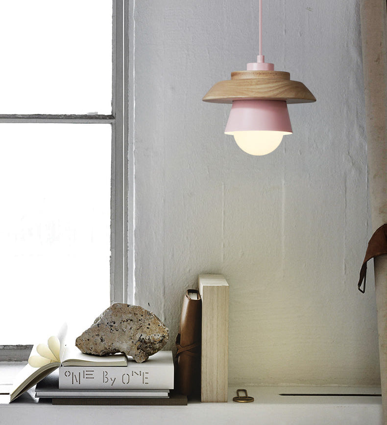 Wooden Pendant Lights from Scandinavia
