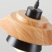 Modern Scandinavian Wooden Pendant Light