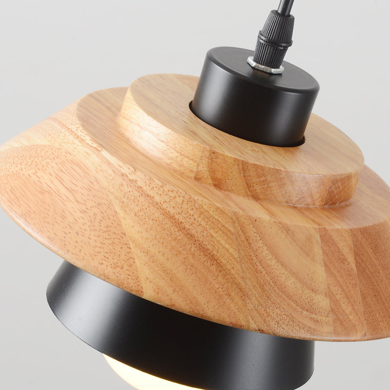 Modern Scandinavian Wooden Pendant Light