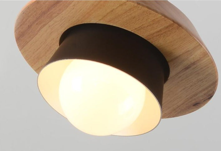 Modern Scandinavian Wooden Pendant Light