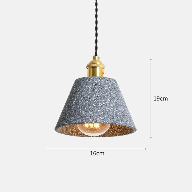 Lumina - Stylish Cement Pendant Lamps for an Industrial Interior
