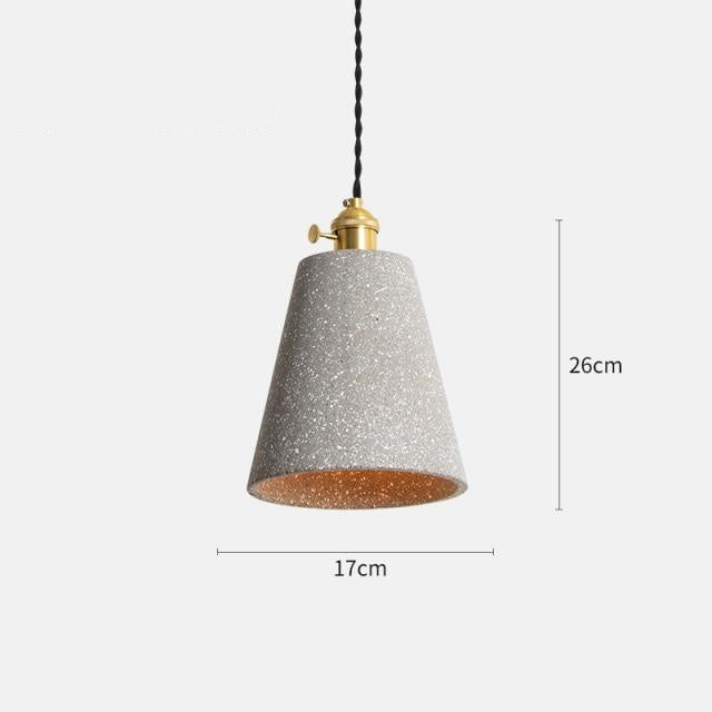 Lumina - Stylish Cement Pendant Lamps for an Industrial Interior