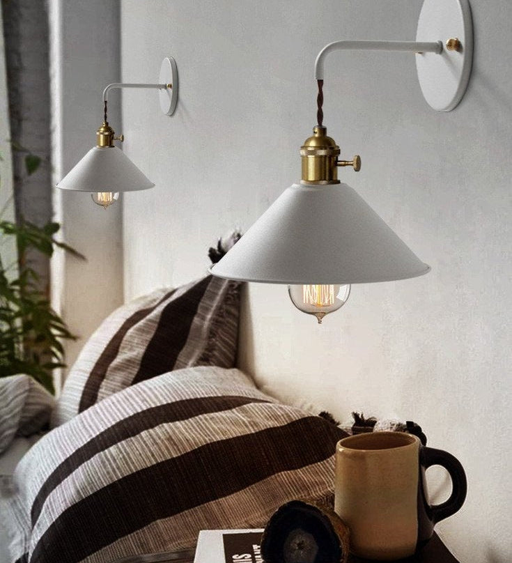 Vintage Wall Lamps in Lively Colours