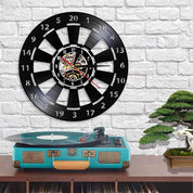 GlowDart - Stylish Vinyl Wall Clock