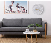 NordicMarble - Wall Clock in Scandinavian Marble