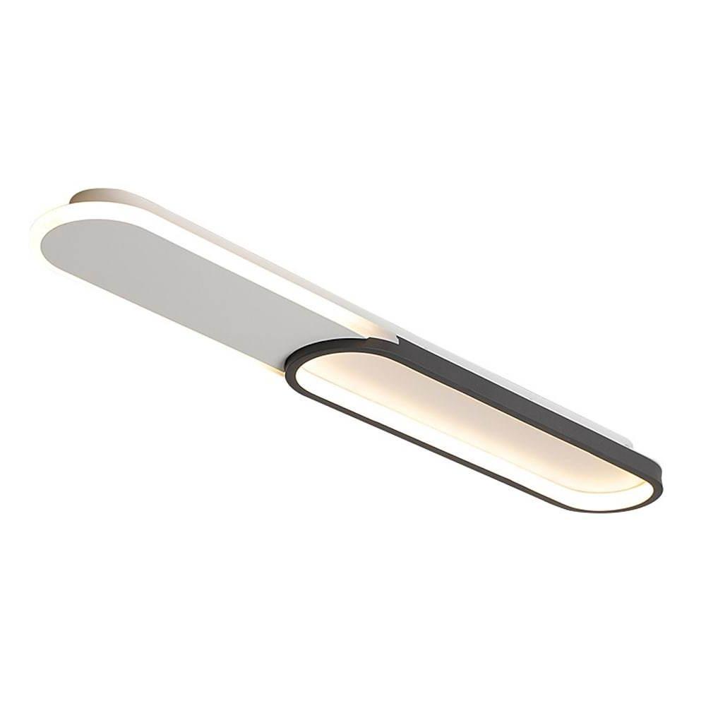 FlushElegance – LED ceiling lighting with a minimalist rectangular design