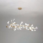 LeafLuxe - Designer chandelier made of ceramic for a refined interior
