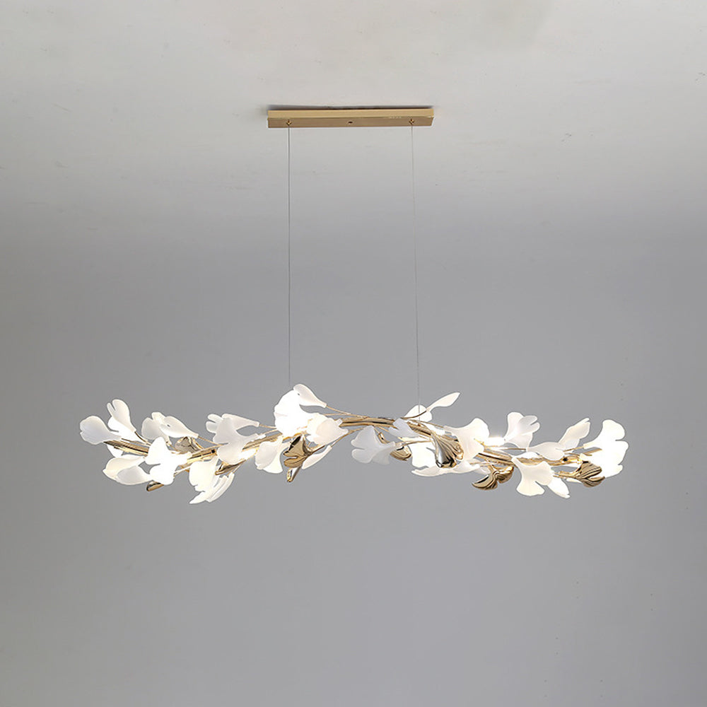LeafLuxe - Designer chandelier made of ceramic for a refined interior