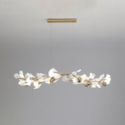 LeafLuxe - Designer chandelier made of ceramic for a refined interior