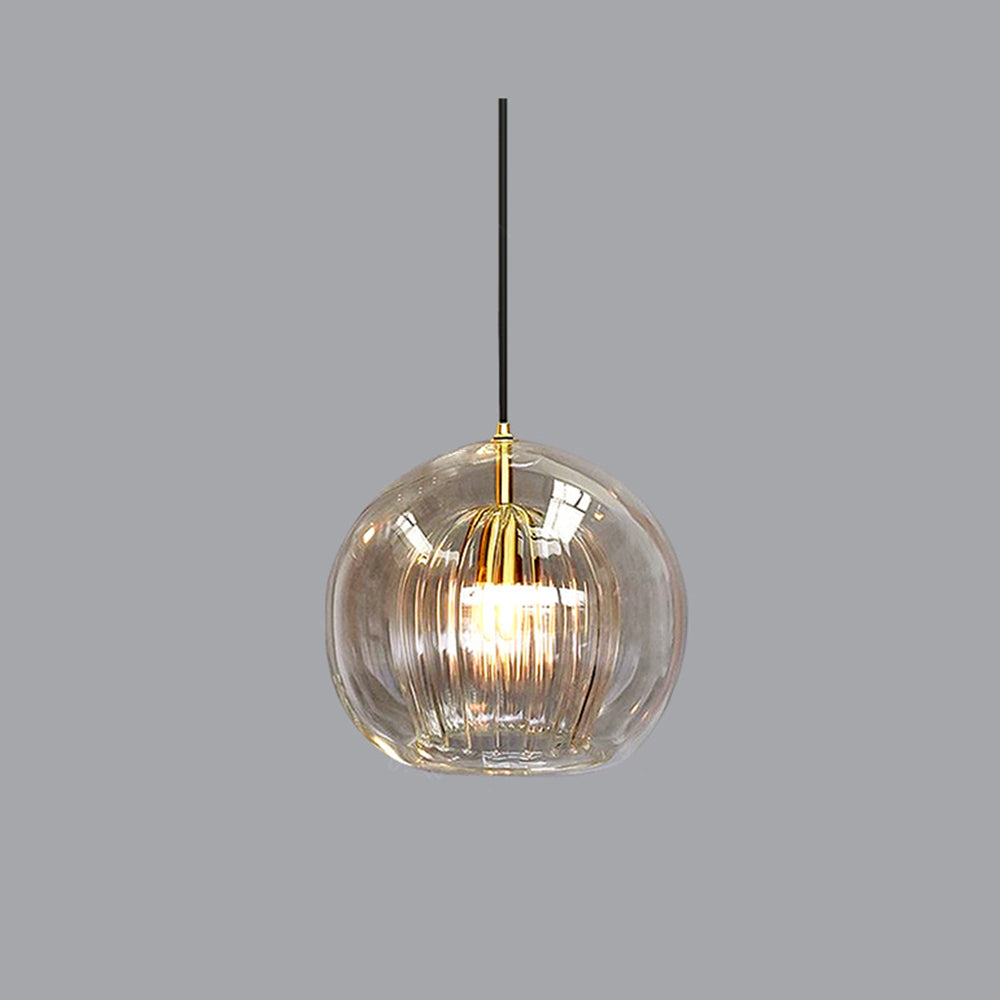 AmberSphere - Elegant Pendant Light