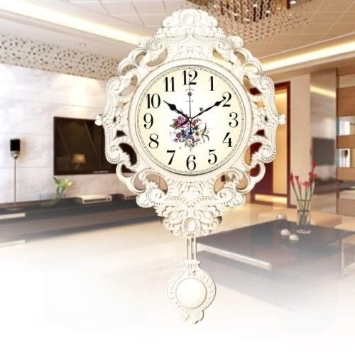 GlowLux - Luxe Swirling Wall Clock