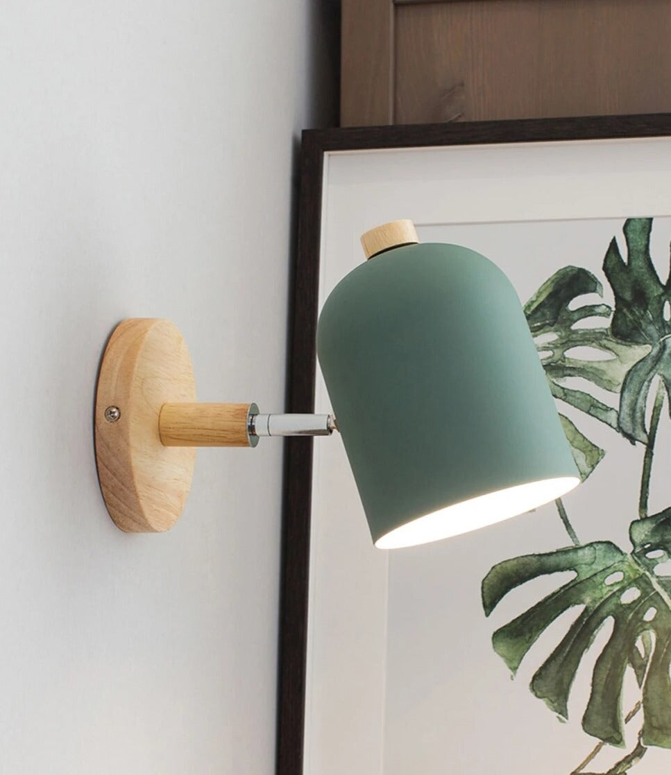 LumoLight - Scandinavian Wooden Wall Lamp