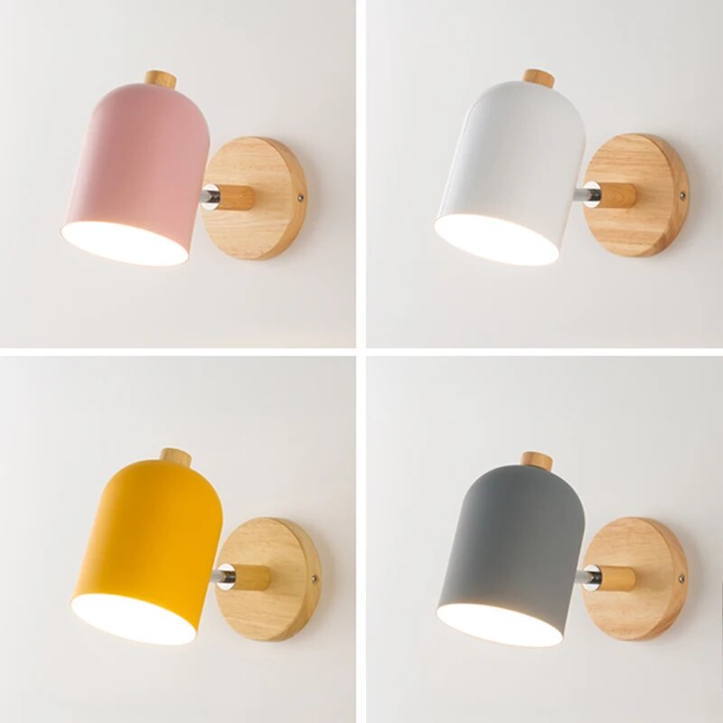 LumoLight - Scandinavian Wooden Wall Lamp