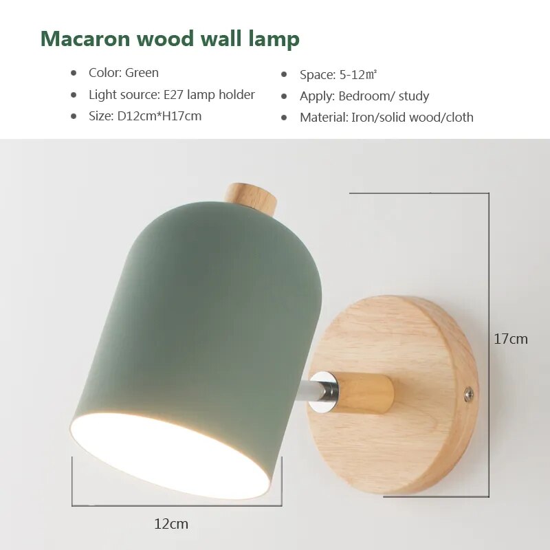 LumoLight - Scandinavian Wooden Wall Lamp