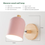 LumoLight - Scandinavian Wooden Wall Lamp
