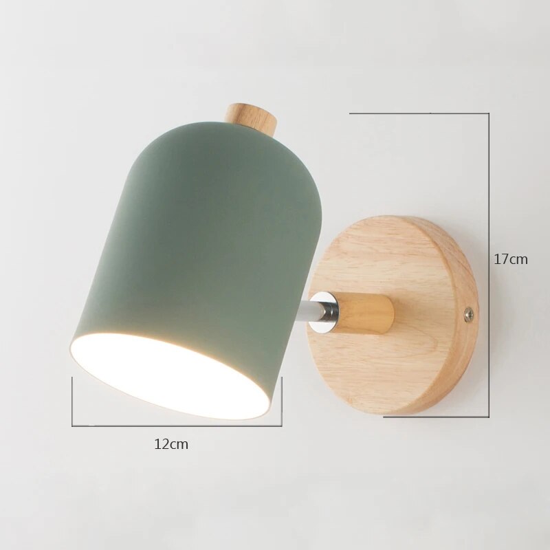 LumoLight - Scandinavian Wooden Wall Lamp