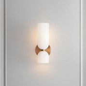 Double Layer Glass Wall Lamp - Elegant Lighting for Your Space